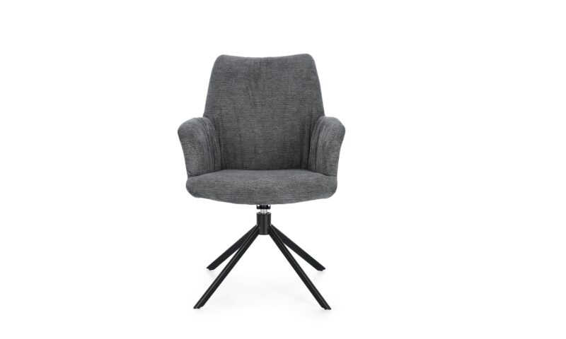 Alexander - Sillón Giratorio, Gris oscuro - Imagen 2