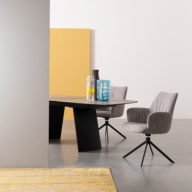Alexander - Sillón Giratorio, Gris Ceniza - Imagen 6
