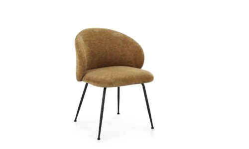 Gesien - Silla tapizado Ocre