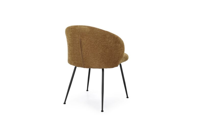 Gesien - Silla tapizado Ocre - Imagen 4