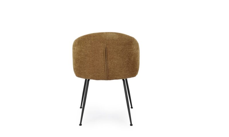 Gesien - Silla tapizado Ocre - Imagen 5