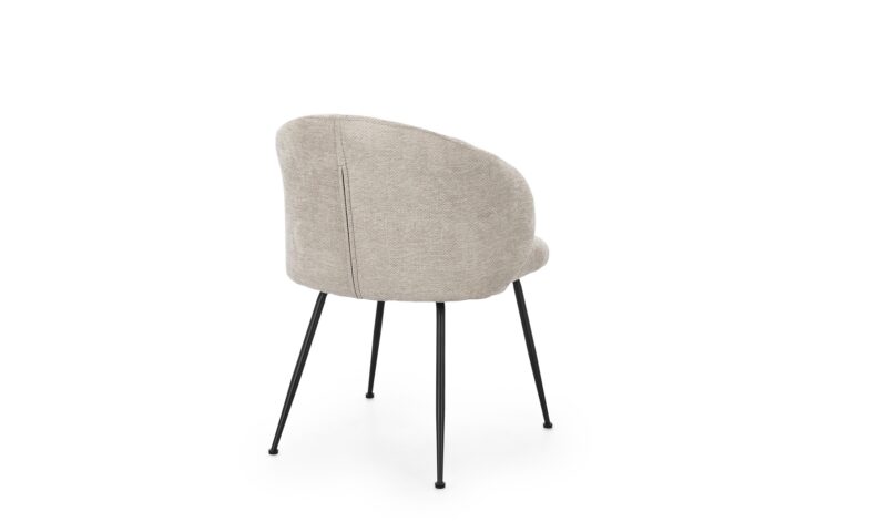Gesien - Silla tapizado Gris - Imagen 4