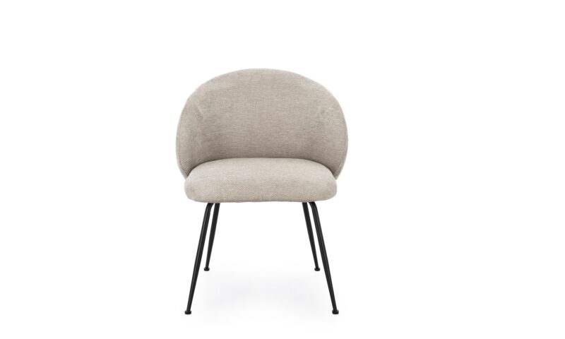 Gesien - Silla tapizado Gris - Imagen 3