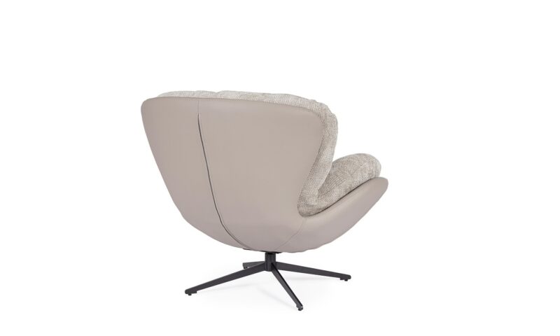 Adinda - Sillón giratorio - Gris/Visón - Imagen 4