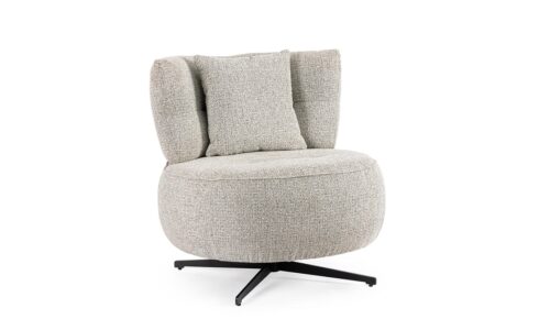 Gonnie - Sillón giratorio - Gris