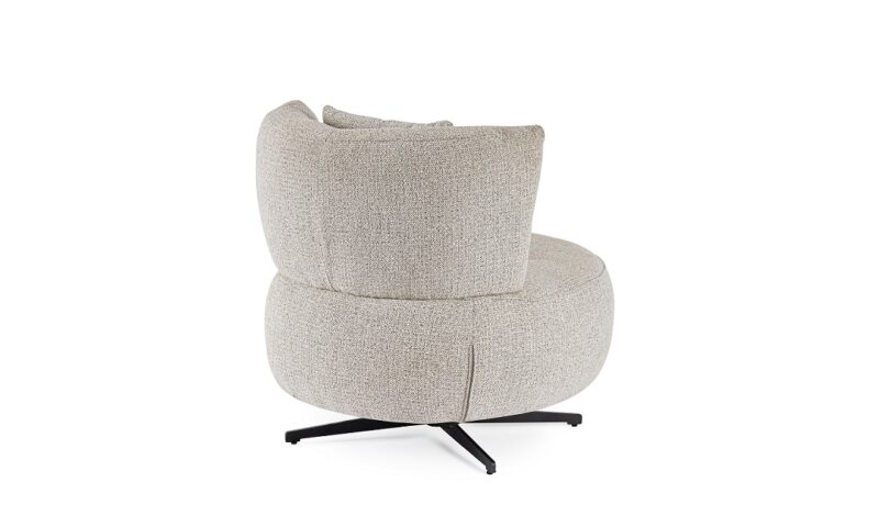 Gonnie - Sillón giratorio - Gris - Imagen 4