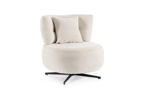 Gonnie - Sillón giratorio - Crudo