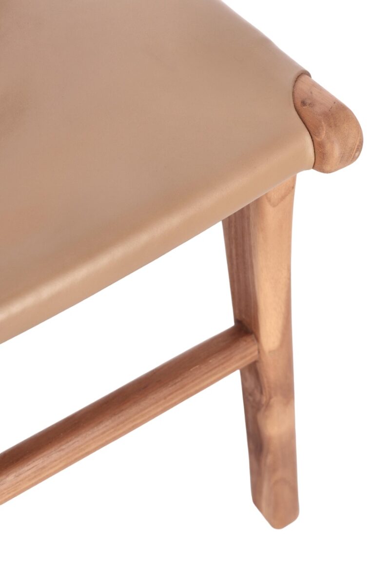 Eugenie - Silla Natural/Camel - Imagen 7