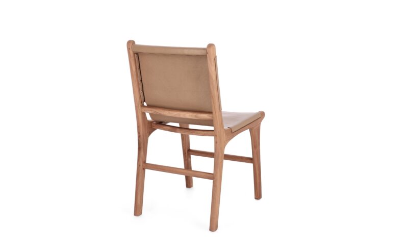 Eugenie - Silla Natural/Camel - Imagen 4