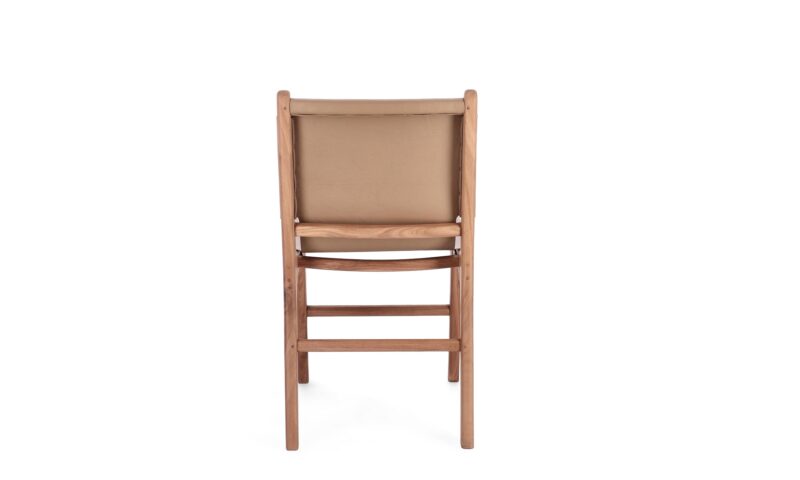 Eugenie - Silla Natural/Camel - Imagen 5
