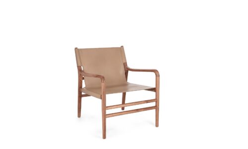 Caroline - Sillón Lounge, Natural/Camel