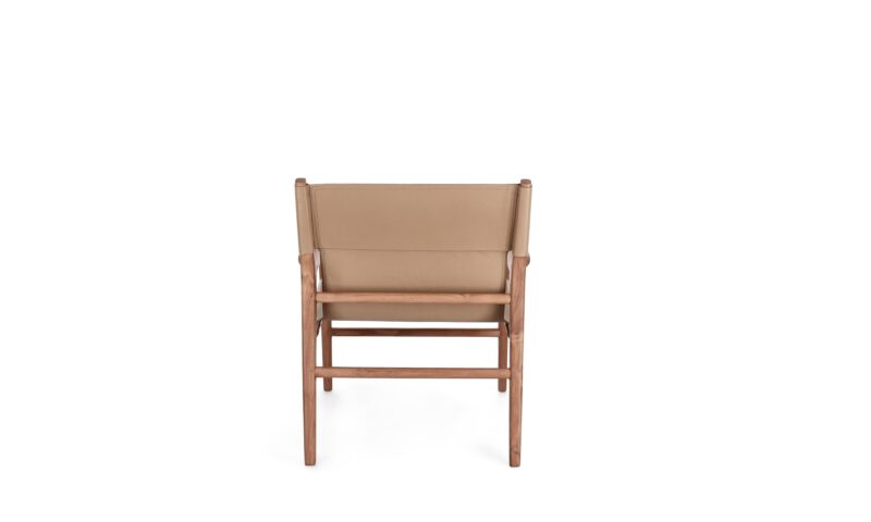Caroline - Sillón Lounge, Natural/Camel Pack 2 uds. - Imagen 6