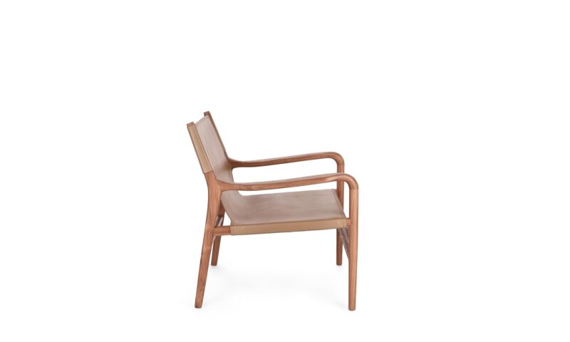 Caroline - Sillón Lounge, Natural/Camel Pack 2 uds. - Imagen 3