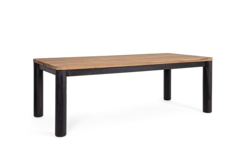 Roderick - Mesa Fija de 220 Natural/Negro