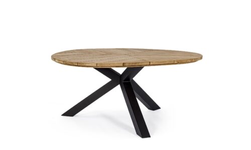 Palmdale - Mesa fija de 160 cm. Antracita