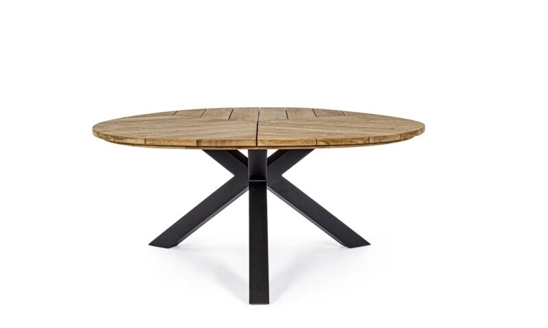 Palmdale - Mesa fija de 160 cm. Antracita - Imagen 2