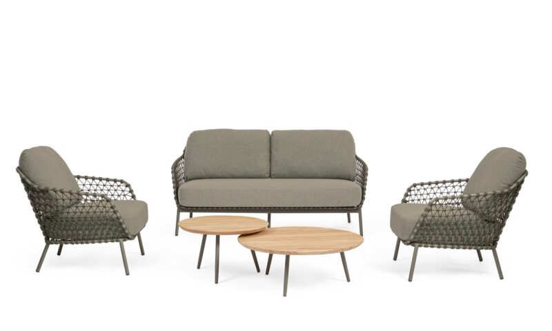 Ivissa - Sillón de exterior, Verde (Pack de 2 uds.) - Imagen 10