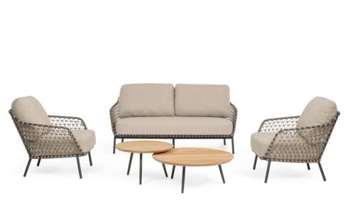 Ivissa - Conjunto de exterior, Antracita/Taupe