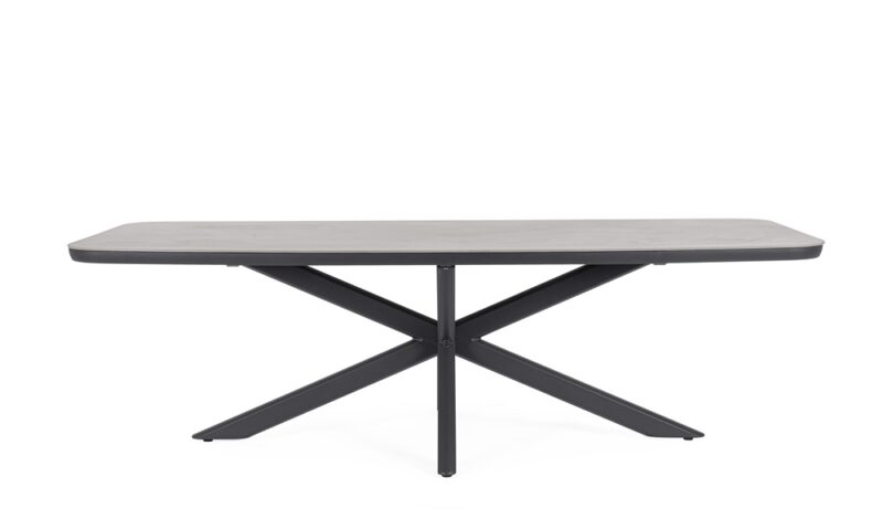 Isacco - Mesa de exterior de 240 cm Antracita - Imagen 2