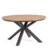Zelmar - Mesa de exterior de 130 cm, Antracita