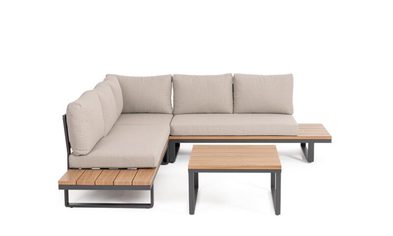 Zelmar - Conjunto para terraza, Antracita - Imagen 2