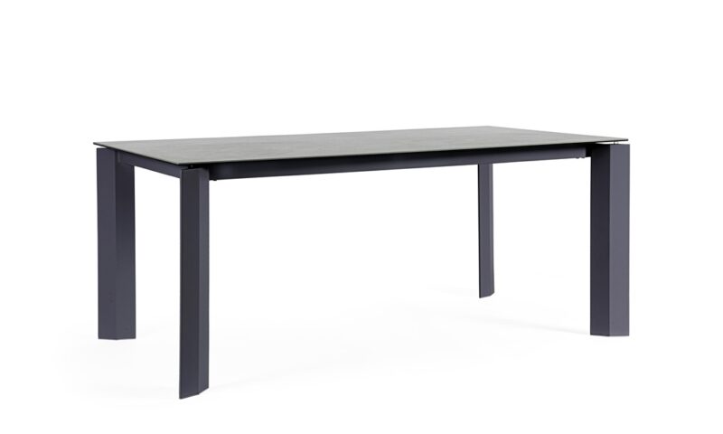 Otavio - Mesa de exterior de 180 cm - Antracita