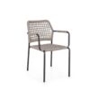 Rajada - Sillón de exterior, Khaki - Apilables
