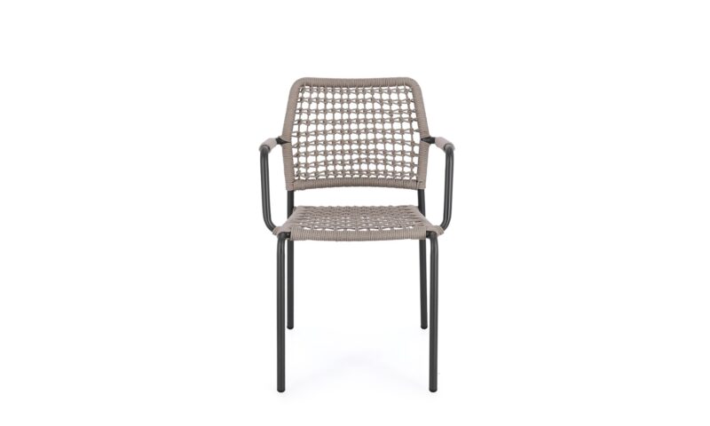 Rajada - Sillón de exterior, Khaki - Apilables - Imagen 3