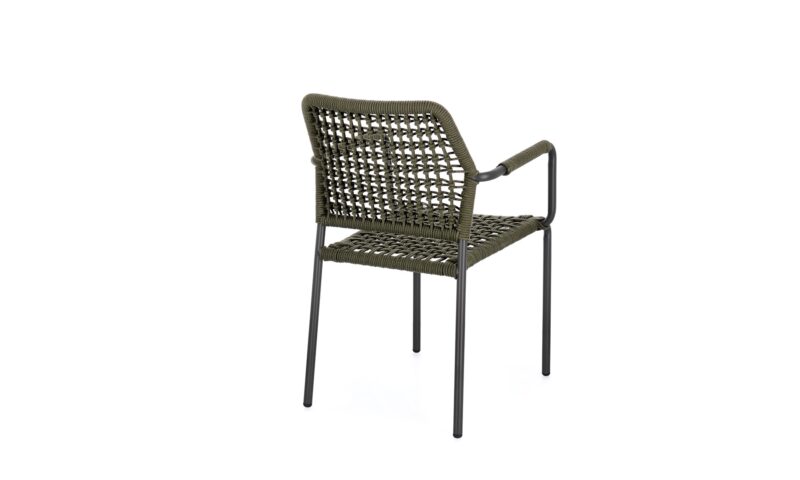 Rajada - Sillón de exterior, Verde - Apilables - Imagen 4