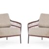 Talaia - Sillón de exterior, Java (Pack de 2 uds.)
