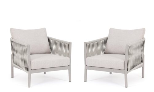 Florencia - Sillón de exterior Moon (Pack de 2 udds.)