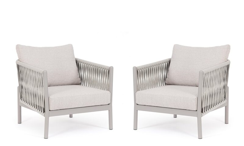 Florencia - Sillón de exterior Moon (Pack de 2 udds.)