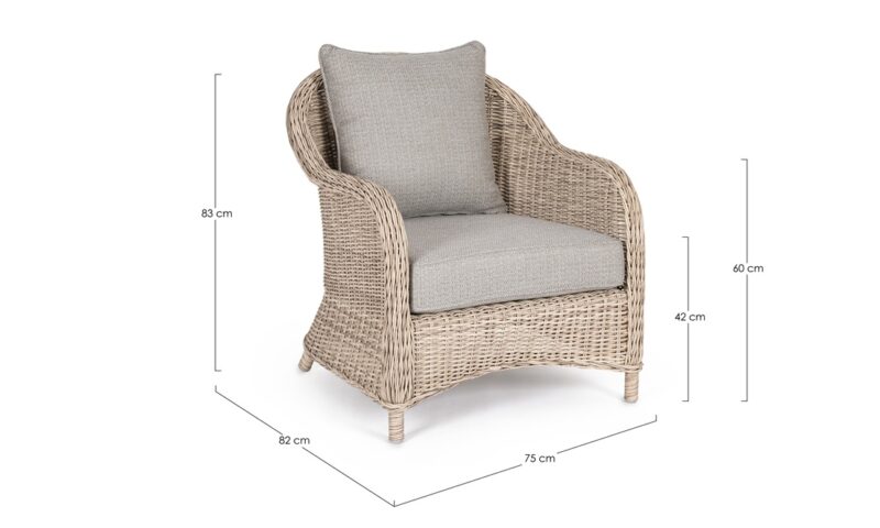Aditya - Sillón de exterior (Pack de 2 uds) - Imagen 6