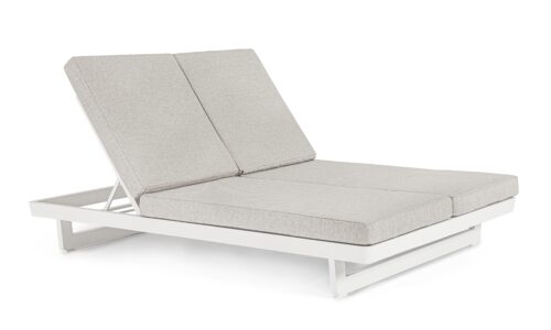 Infinity - Tumbona doble de exterior Blanco