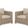 Fortaleza - Sillón de exterior/interior (Pack 2 uds)
