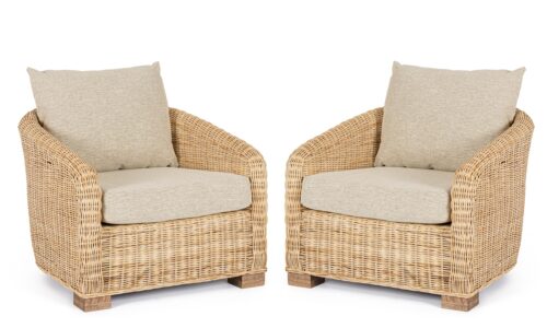 Cadice - Sillón de exterior/interior (Pack 2 uds)