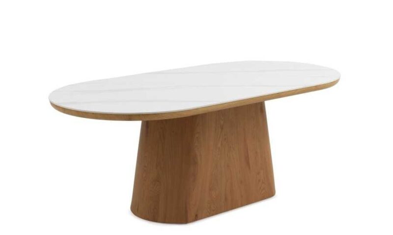 Voila - Mesa de comedor ovalada de 200 x 100 cm - Imagen 2