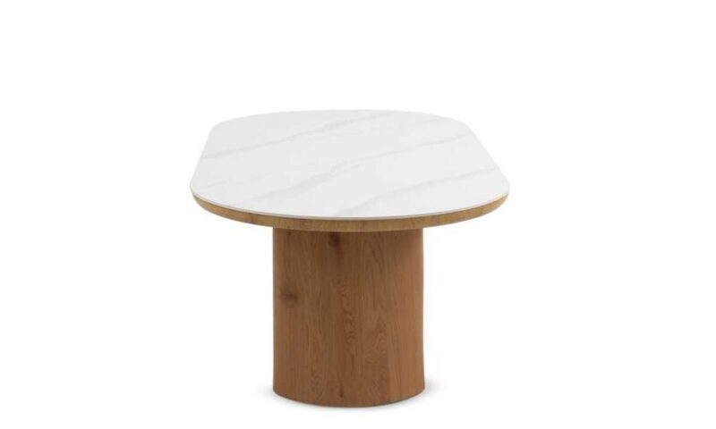 Voila - Mesa de comedor ovalada de 200 x 100 cm - Imagen 3