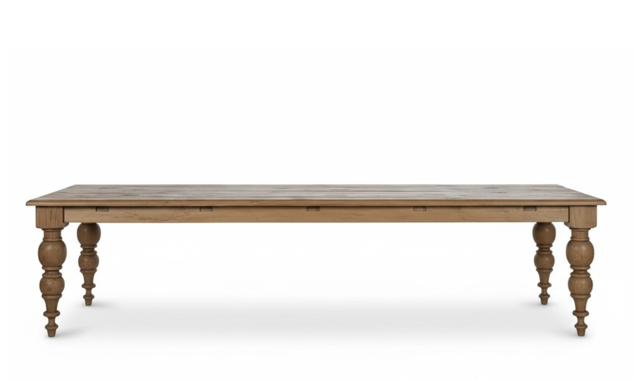 Rouet - Mesa de comedor de 300 x 98 cm