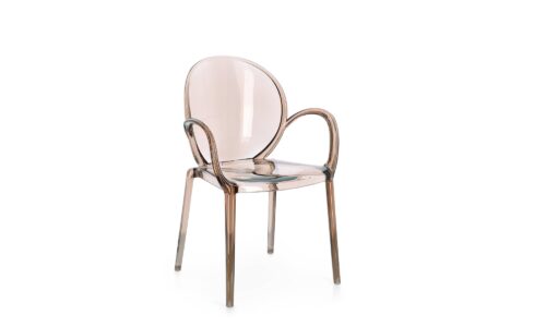 Camilla - Silla con brazos - Coffee