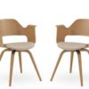 Merano - Silla de comedor - Tapizado (Pack 2 uds.)
