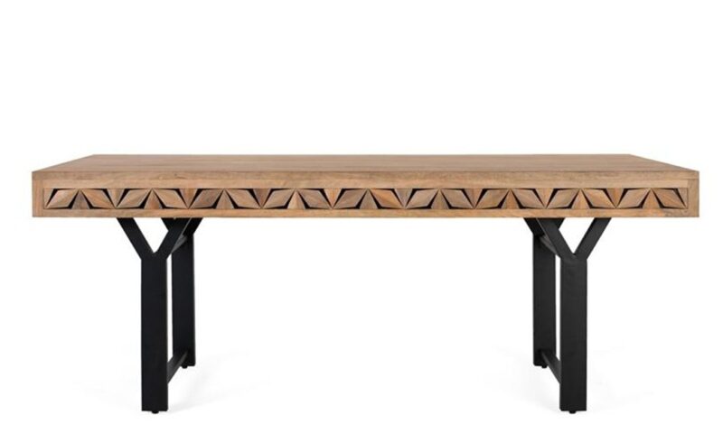 Sting - Mesa fija de Comedor de 200 x 100 cm - Imagen 2