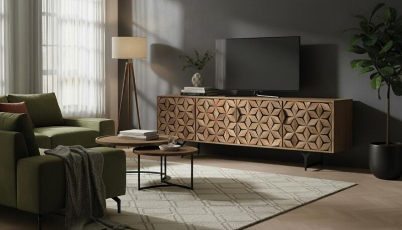 Sting - Mueble TV de 177 cm con 4P - Imagen 7