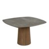 Salma- Mesa de comedor cuadrada de 120 cm