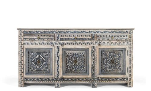 Masakali - Aparador de 190 cm, con 3P/3C