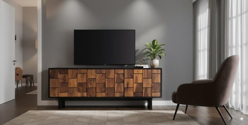 Mind - Mueble TV de 160 cm 3P - Imagen 7