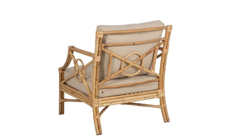 Palma - Sillón de ratán (Pack 2 uds) - Imagen 4