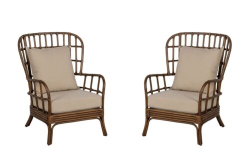 Cortona - Sillón de ratán (Pack 2 uds)