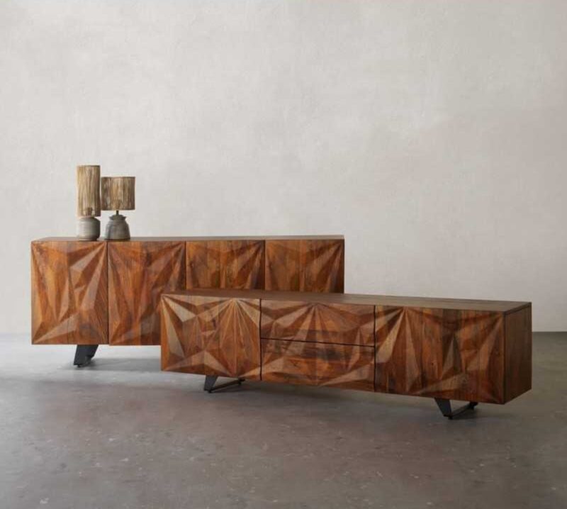 Dharma - Mueble TV de 180 cm, 2P/2C - Imagen 3