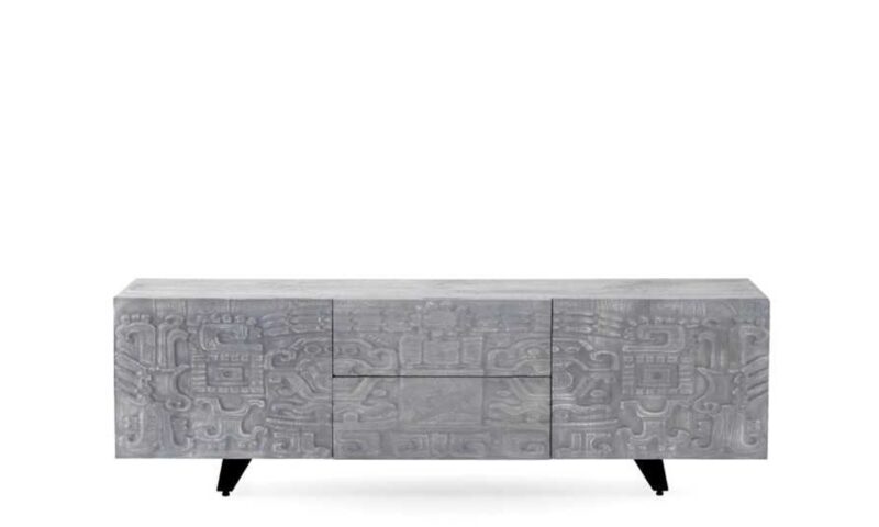 Sukha - Mueble TV de 160 cm, 2P/2C